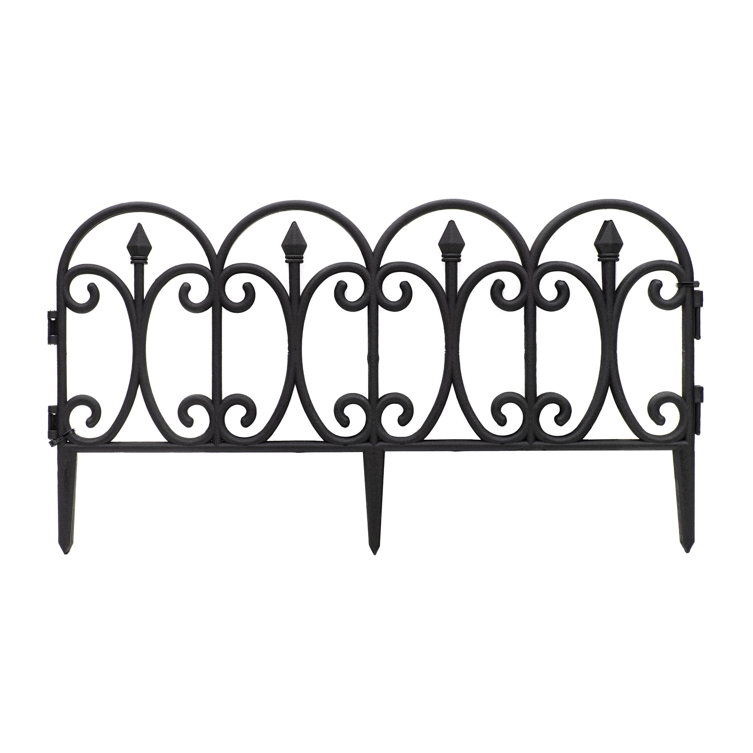 Decorative Resin Wire-Look Fencing, 8-ft