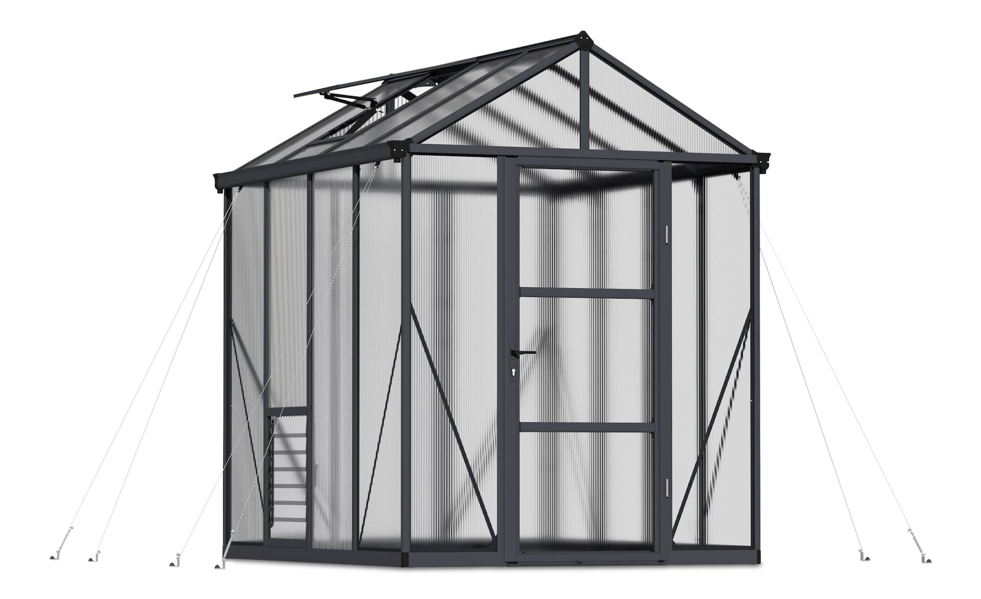 Palram Glory Premium Heavy-Duty Greenhouse, 8-ft x 6-ft