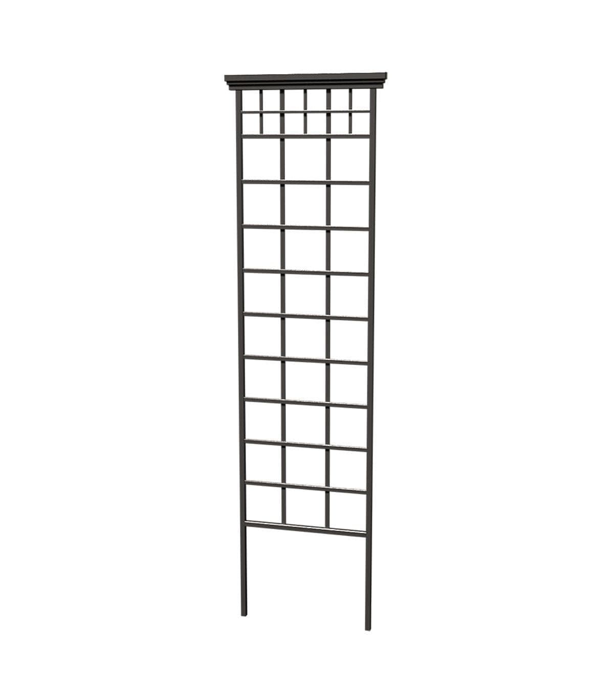 Panacea Mission Metal Trellis, UV Resistant, 78-in, Black
