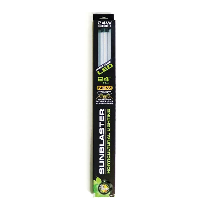 Sunblaster Prismatic High Output LED Growing Light, 24-in, 24W