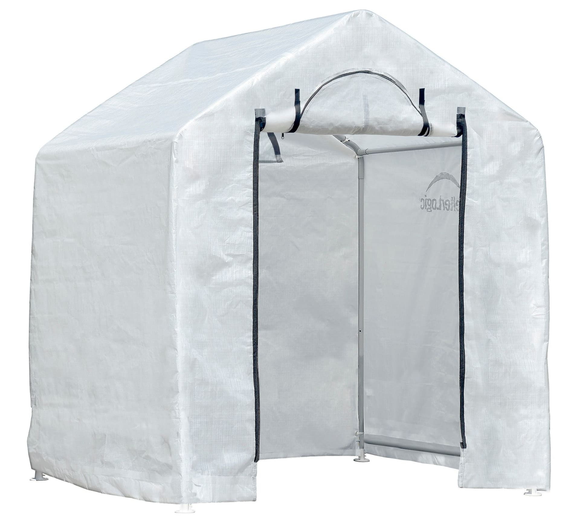 ShelterLogic GrowIt Outdoor/Backyard Portable Walk-in Greenhouse with Waterproof Cover, 6 x 4-ft