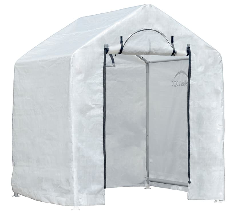 ShelterLogic GrowIt Outdoor/Backyard Portable Walk-in Greenhouse with Waterproof Cover, 6 x 4-ft