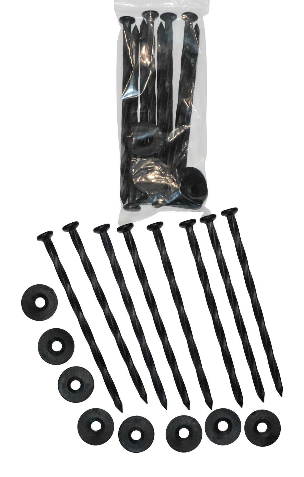 Technoflex Flexi Pro 8-in Outdoor Anchoring Kit, 8-pk