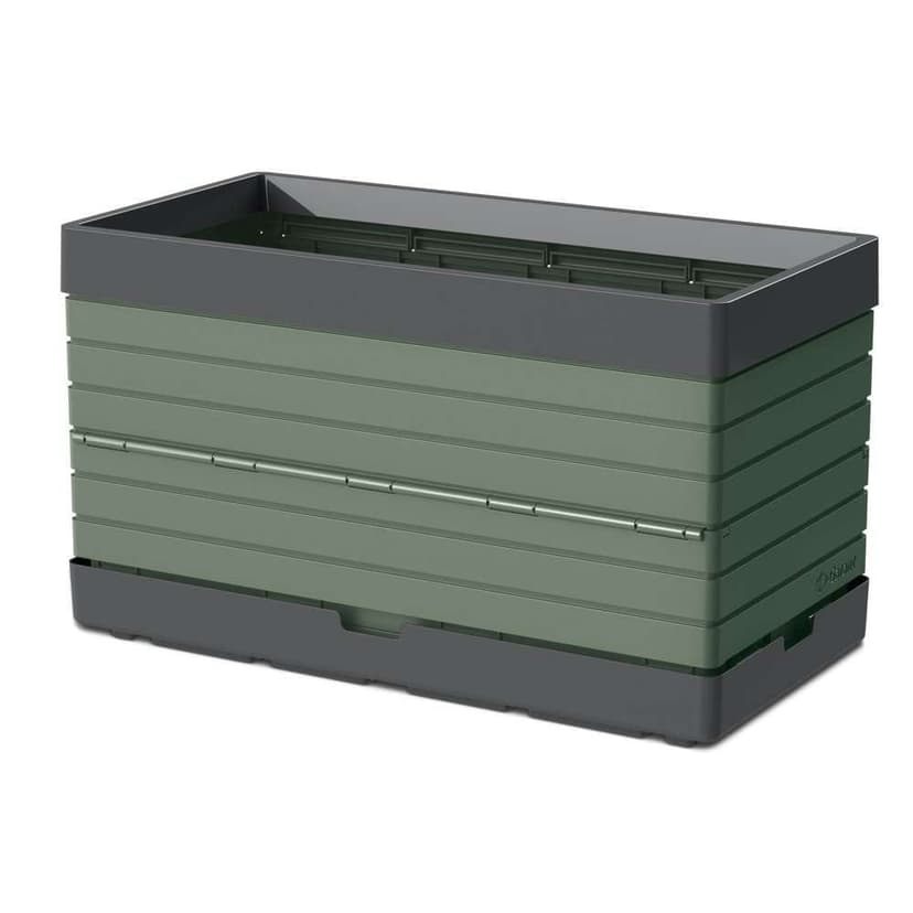 Botanica Modular Raised Garden Bed 3-Planter Kit, Green