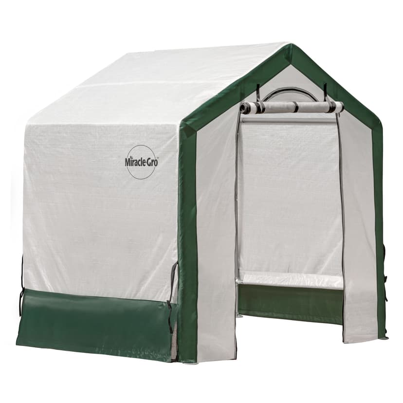 MiracleGro Greenhouse, Soft Wall, Steel Frame, 6-ft x 4-ft x 6-ft