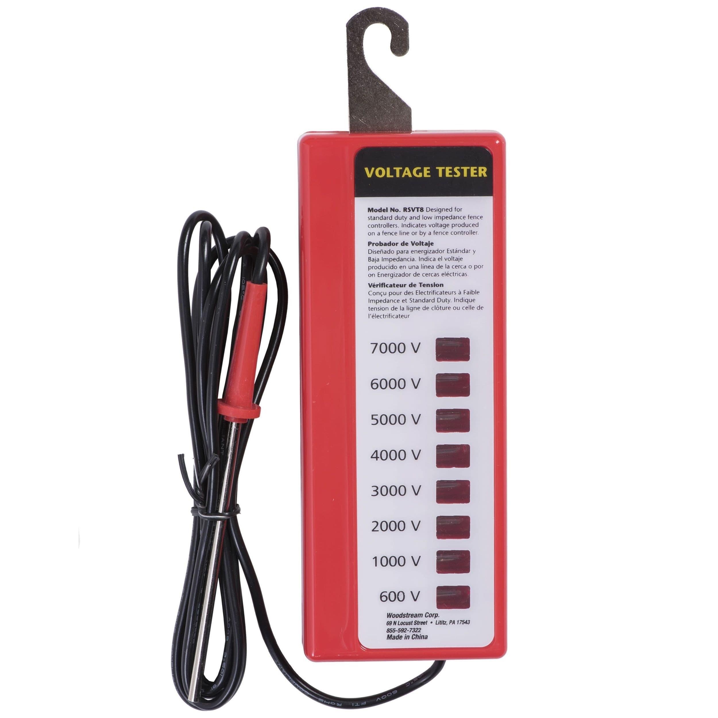 Zareba 8-Light Electric Fence Voltage Tester & Fault Finder