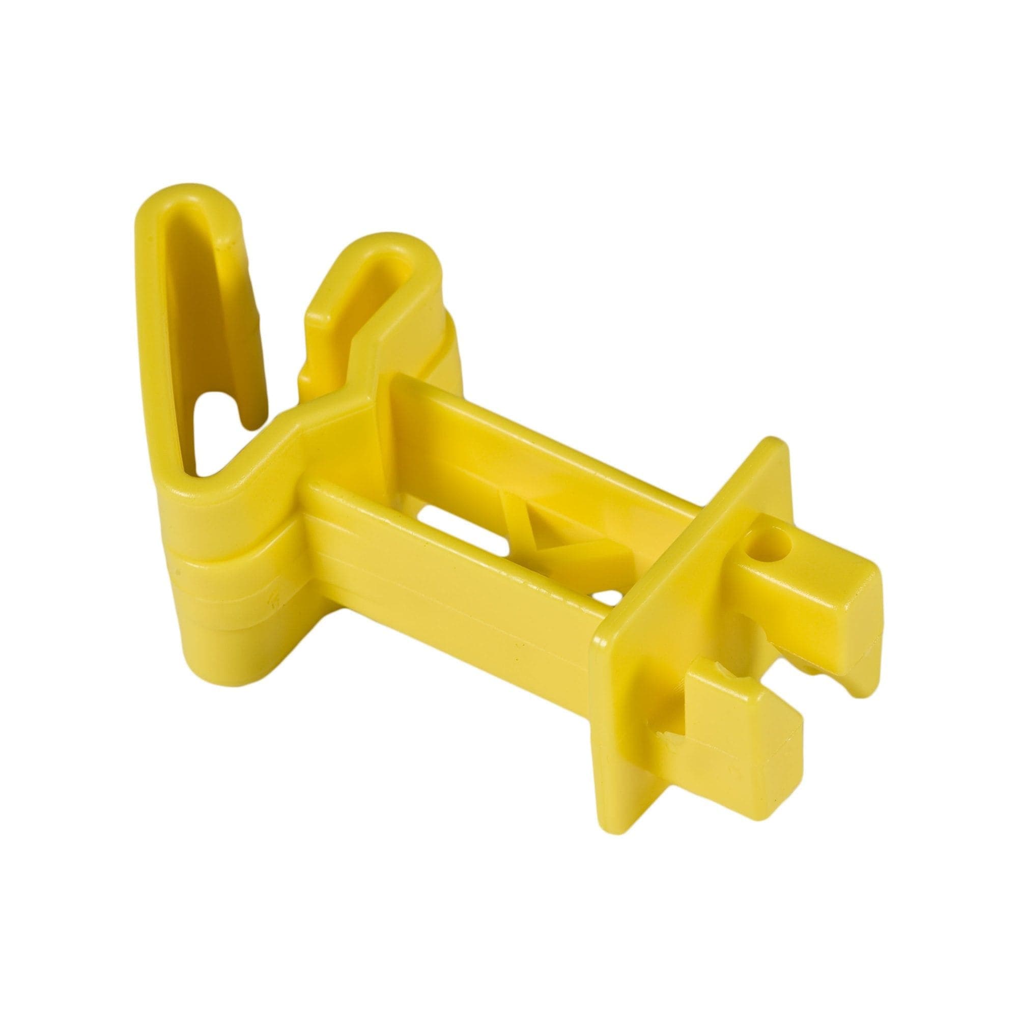Zareba Yellow T-Post Insulator with 2-in Snap-on Extender, 25-pk