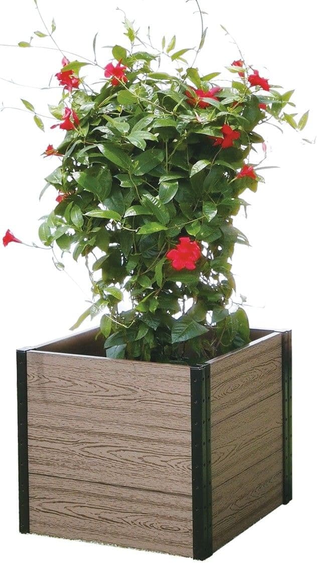 3M EverBloom Outdoor Corner Raised Garden Bed, Square, 24-in x 21-in x 16.5-in