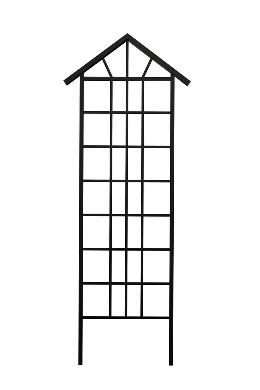 Decorative Outdoor Garden Trellis with Solar Lights, 84-in