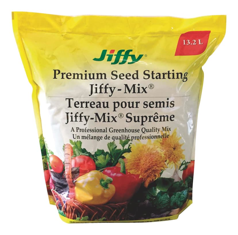 Jiffy Premium Seed Starting Soil Mix, 13.2-L