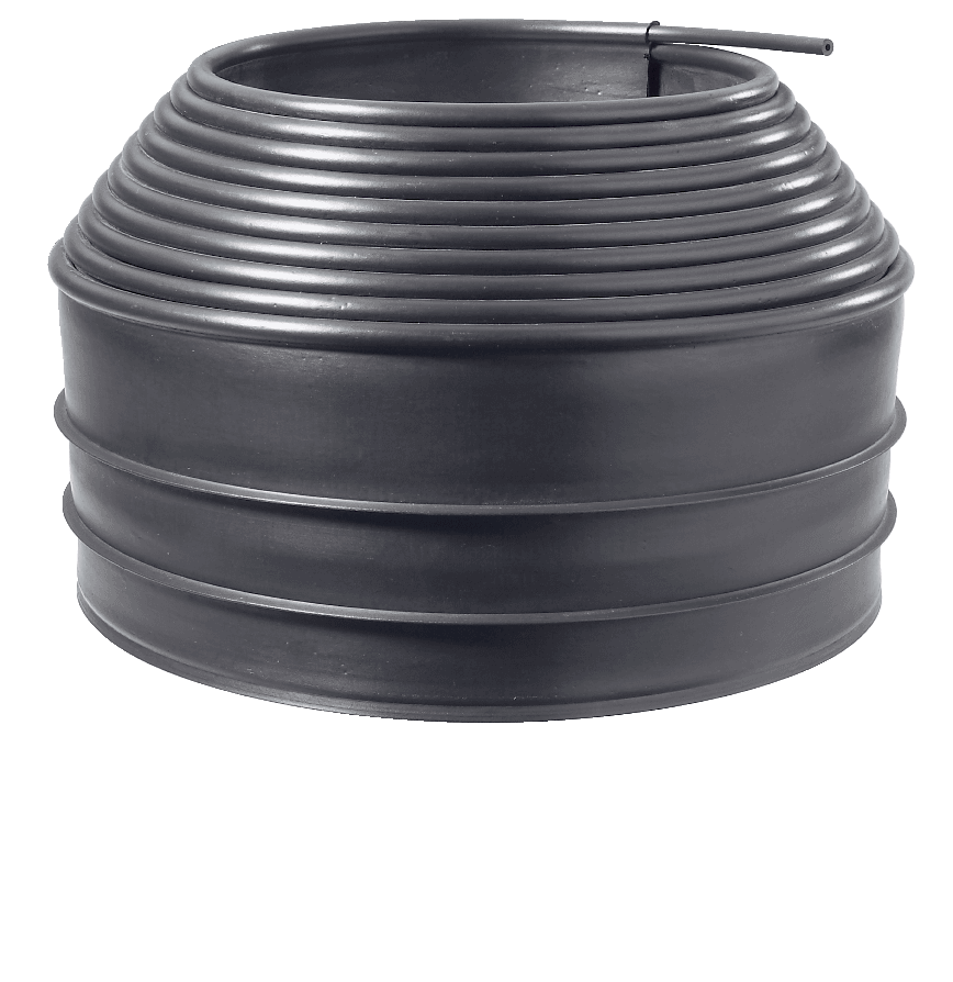 DCN Heavy-Duty Plastic Garden Edging, Black
