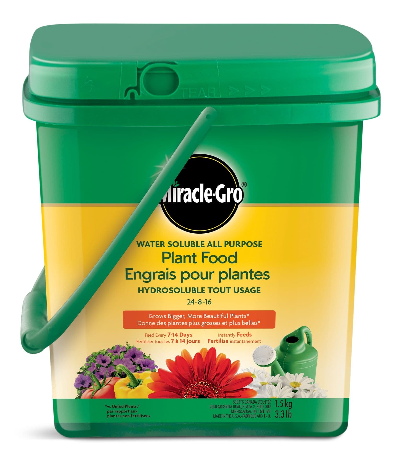 Miracle-Gro® All Purpose Water Soluble Plant Food, 1.5-kg