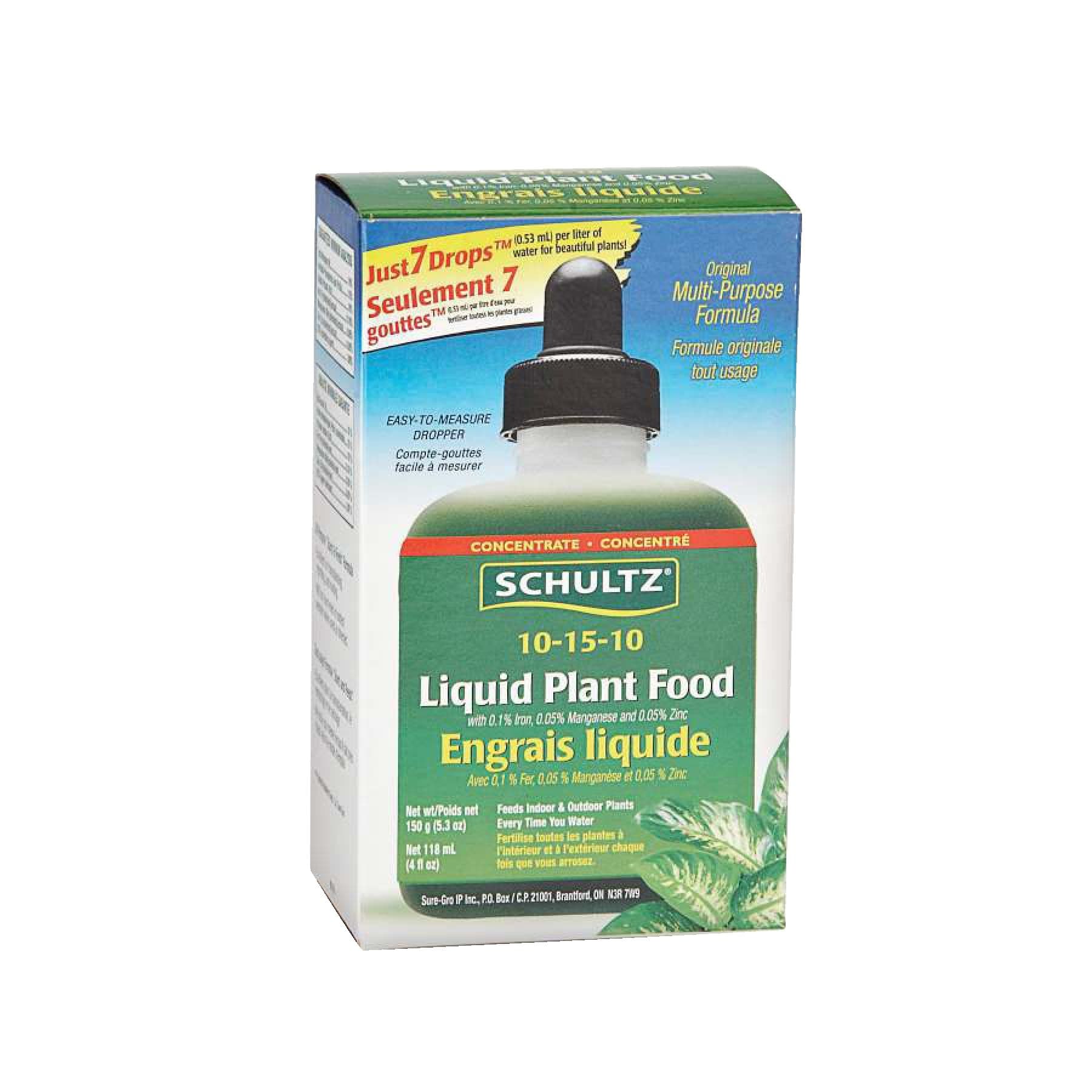 Schultz All Purpose Liquid Plant Food, 10-15-10, 4-oz