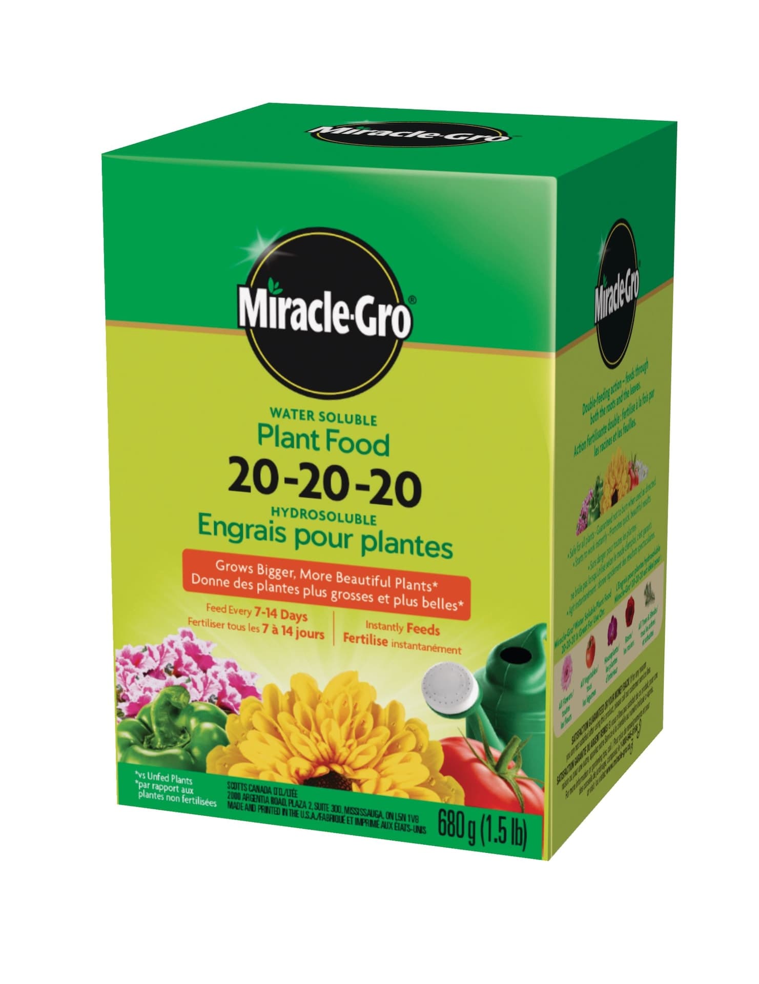Miracle-Gro® All Purpose Water Soluble Plant Food, 20-20-20, 1.5-lb