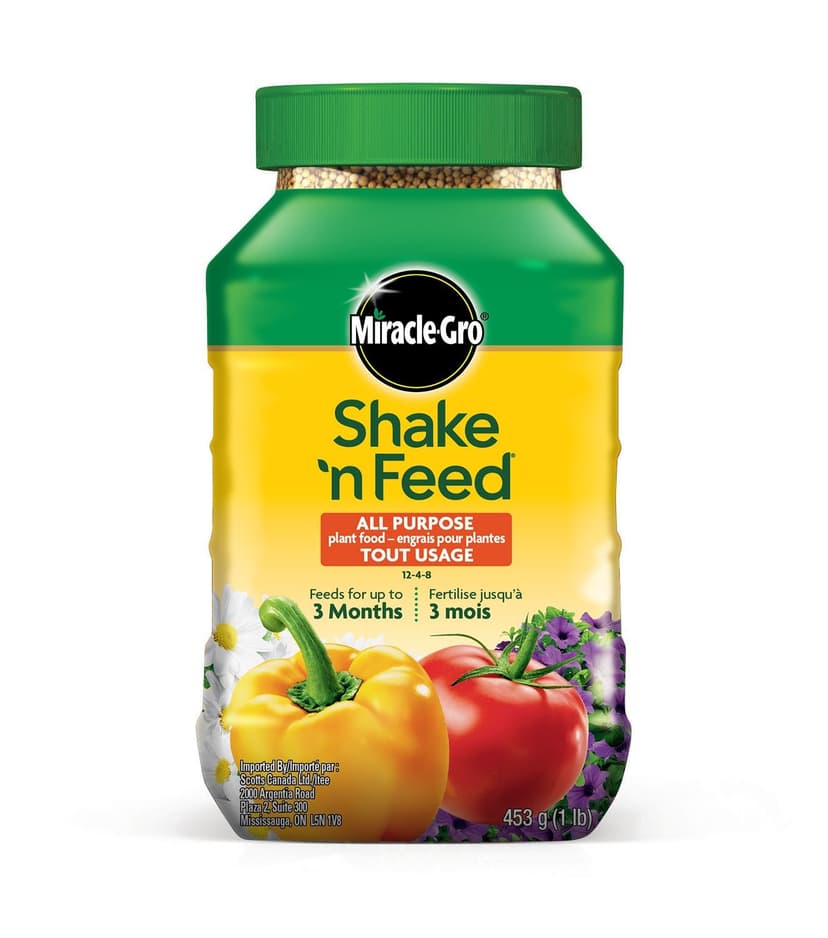 Miracle-Gro® Shake N Feed All Purpose Continuous Release Plant Food, 453-g