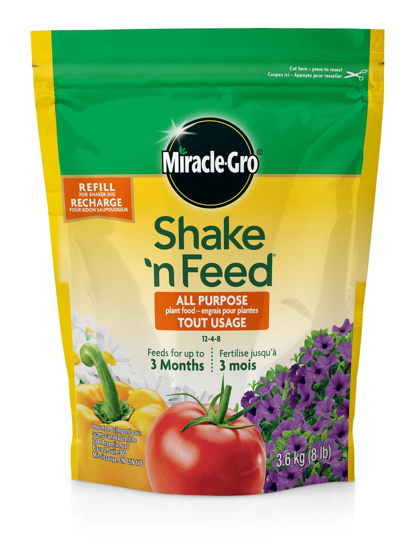 Miracle-Gro® Shake N Feed All Purpose Plant Food Refill, 3-kg