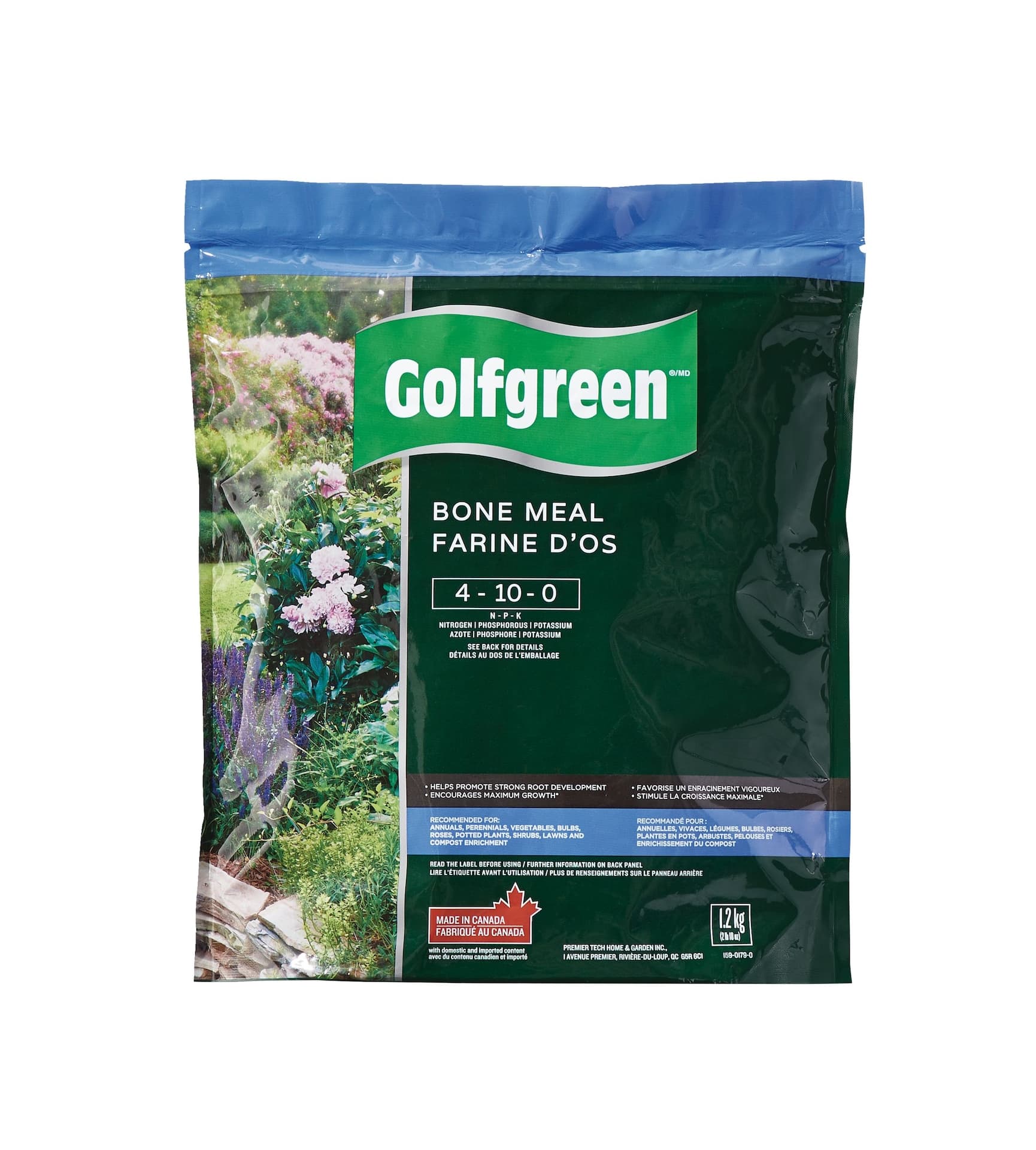 Golfgreen Organic Bone Meal Plant Food, 4-10-0, 1.36-kg