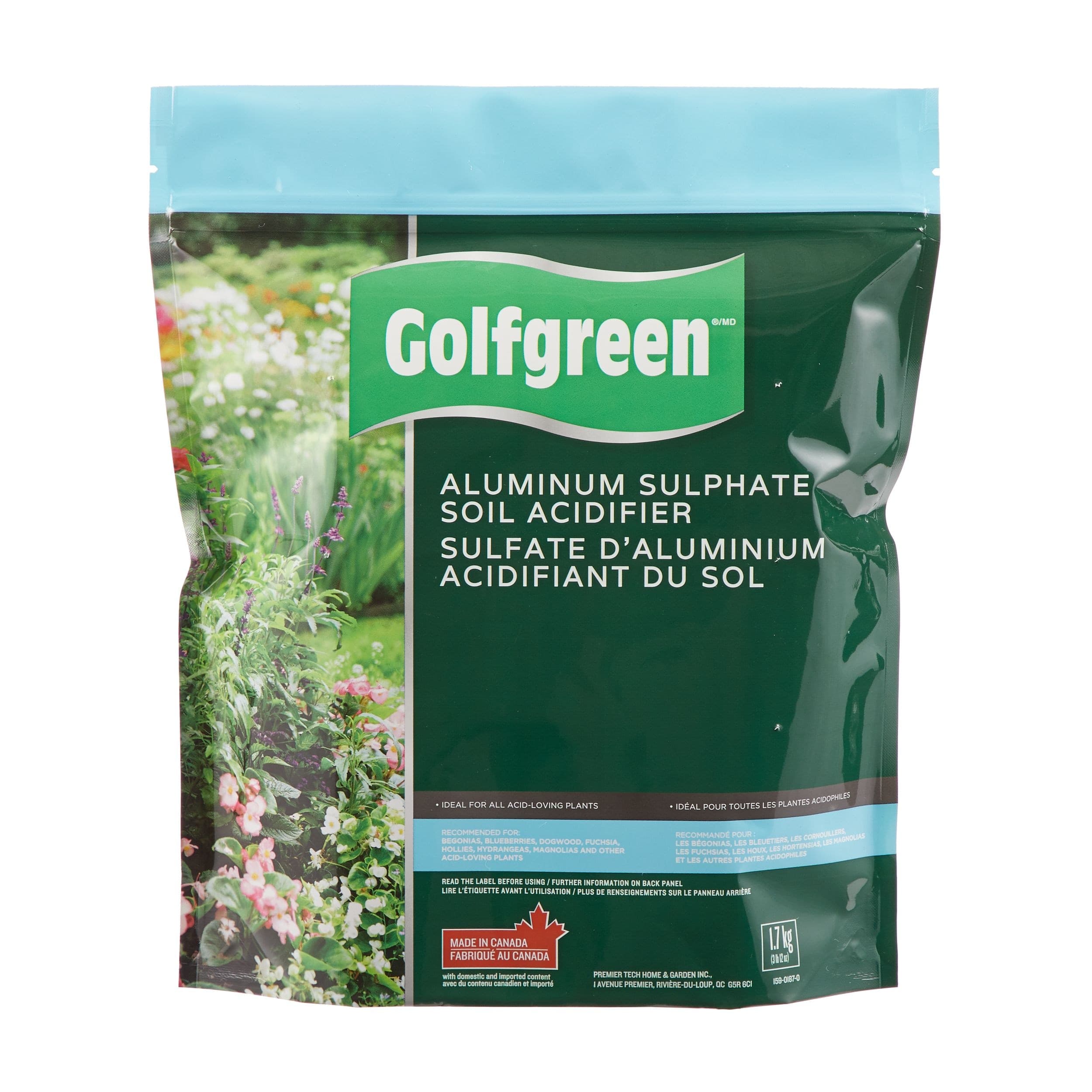 Golfgreen Aluminum Sulphate Soil Acidifier, Fast Release, 1.7-kg
