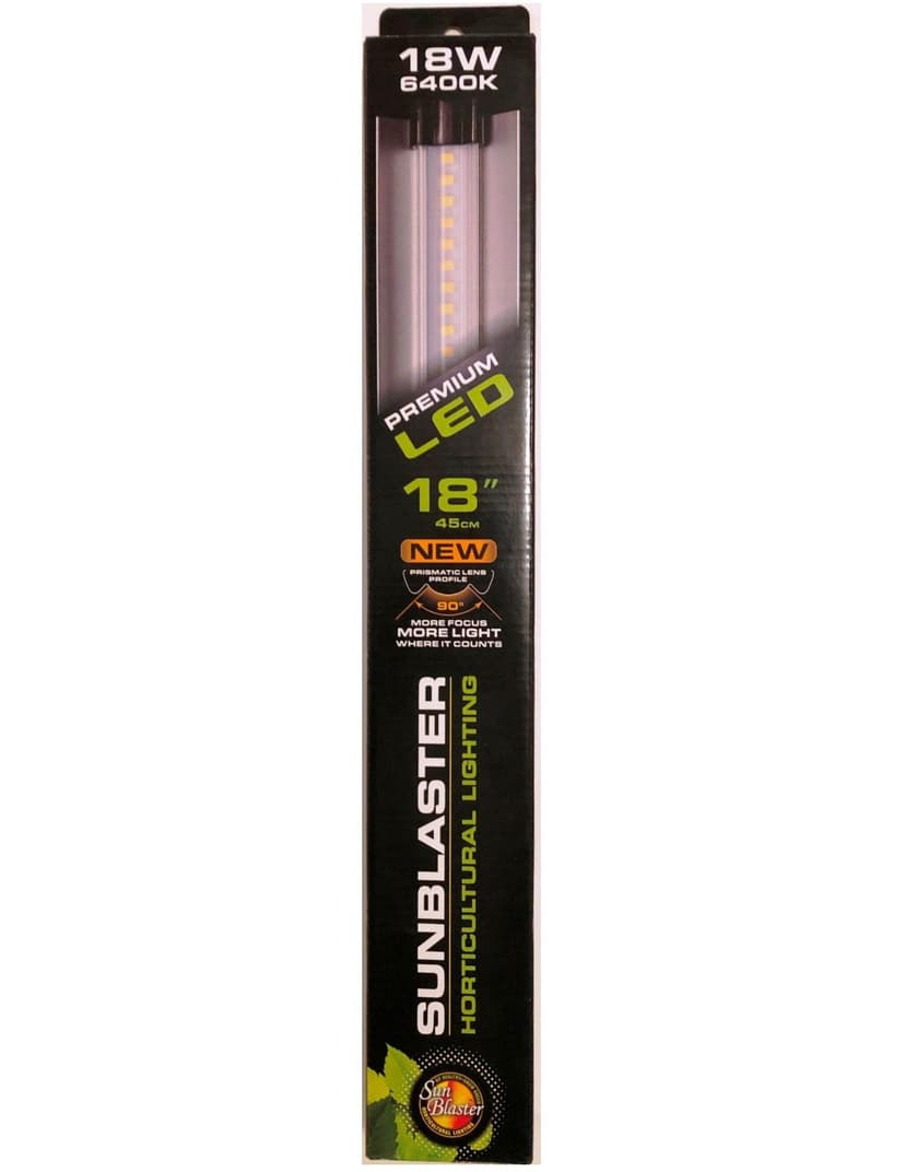 Sunblaster 18-in High Output LED Grow Lighting, 18W