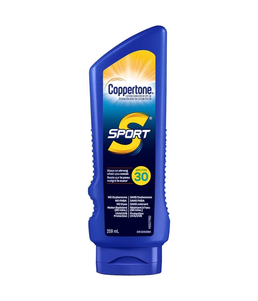 Coppertone Sport SPF30 Sunscreen Lotion, 259-mL