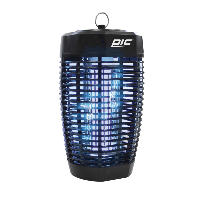 PIC 40W 3000V Hanging Bug Zapper, Weather-Proof UV Blue Light Hanging Mosquito Lantern