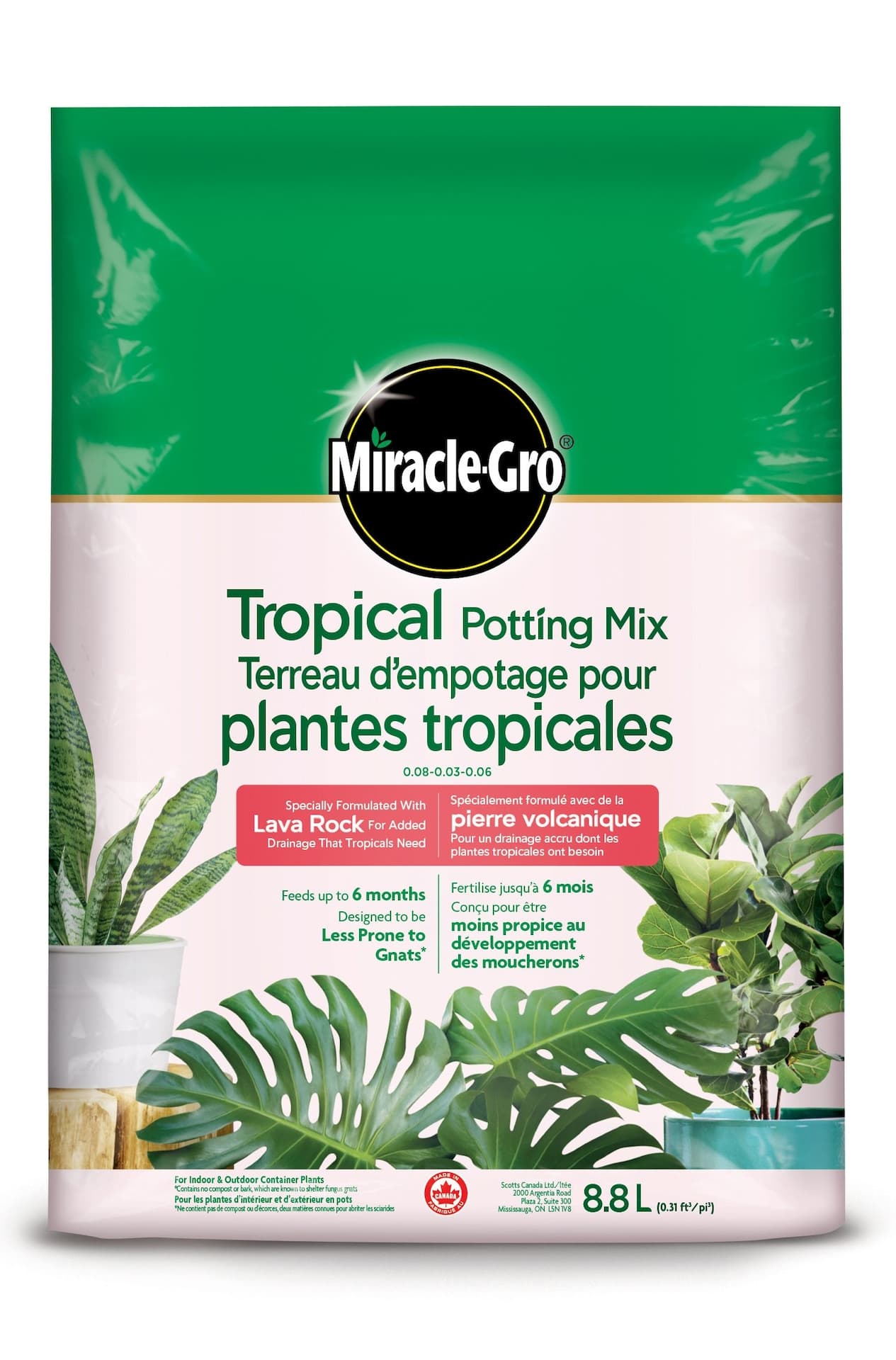 Miracle-Gro® Tropical Potting Mix, 8.8-L