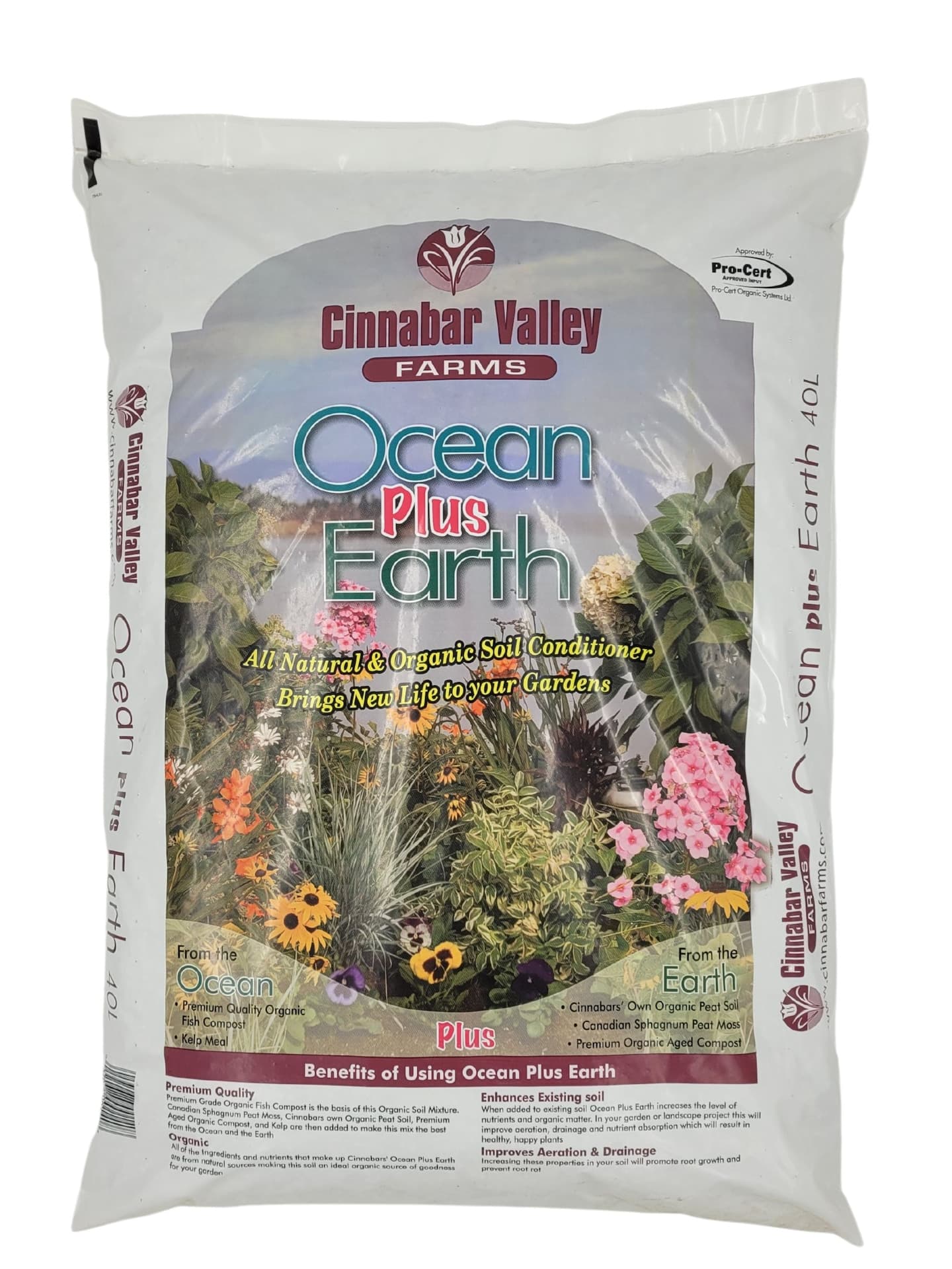 Cinnabar Valley Farms Ocean Plus Fish Compost, 40-L