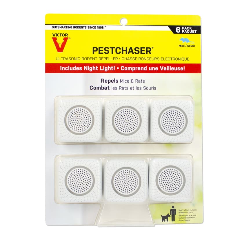 Victor Ultrasonic Pest Deterrent, 6-pk