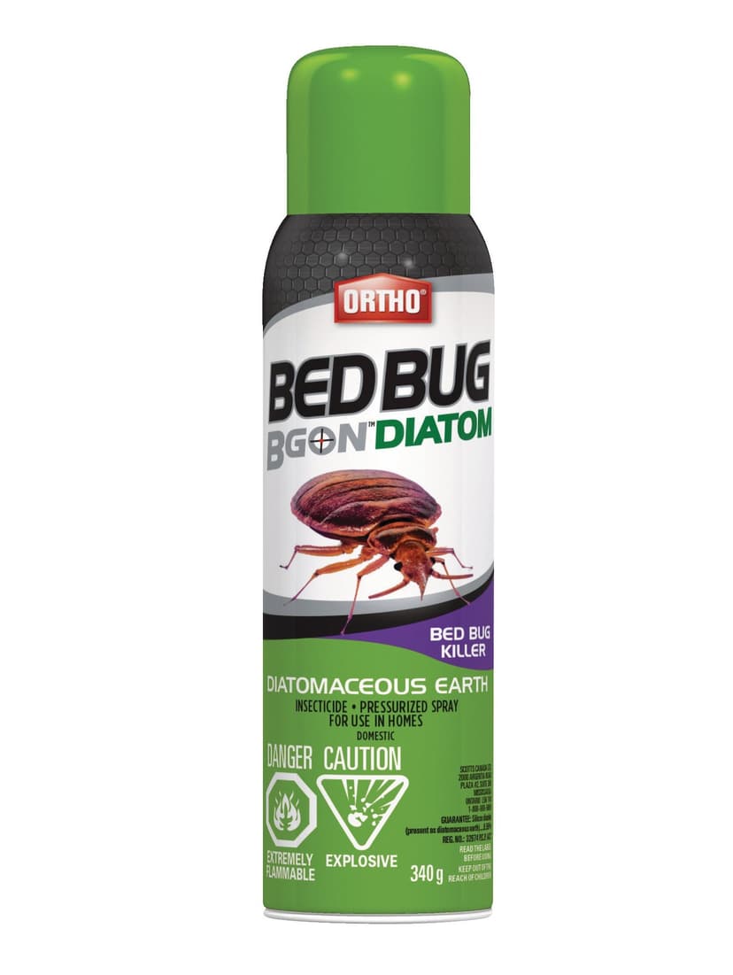 Ortho® Bed Bug B Gon™ Diatom Bed Bug Killer Aerosol with Diatomaceous Earth, 340-g