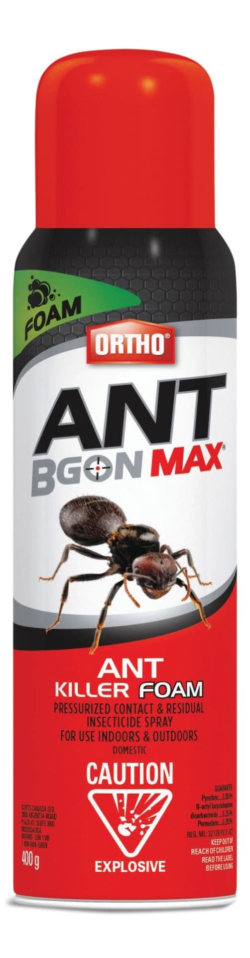 Ortho® Ant B Gon Max® Ant & Roach Killer Foam, 400-g
