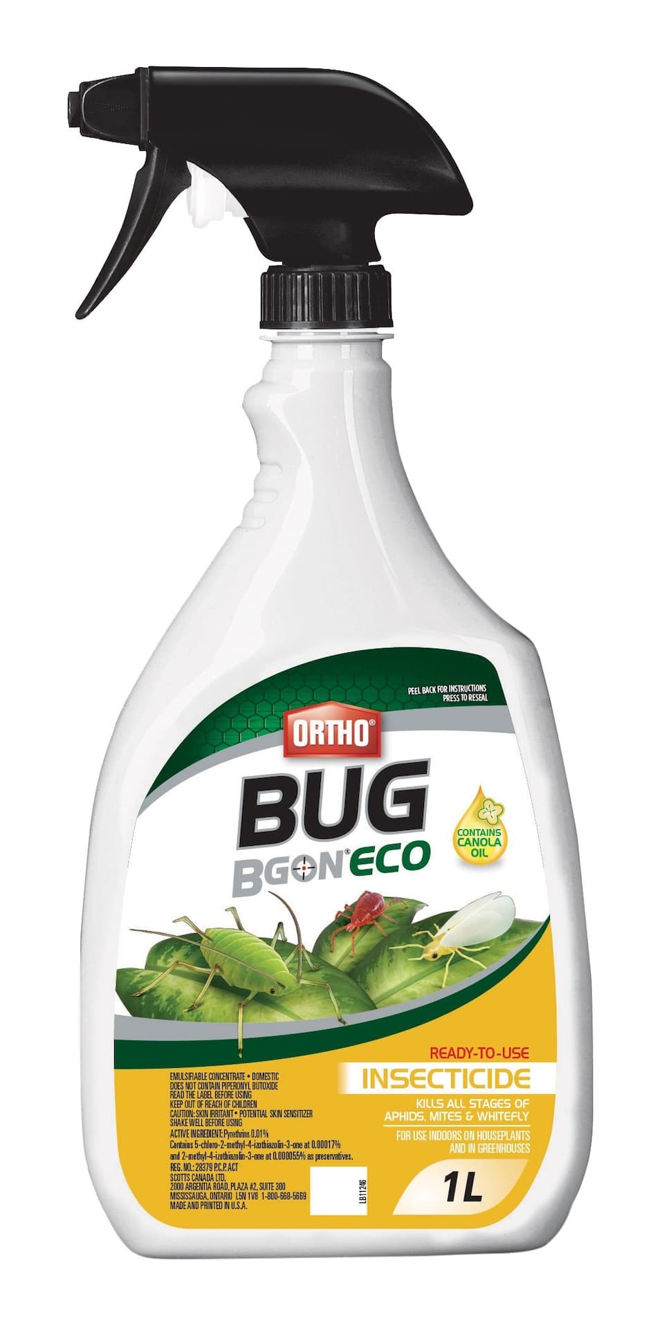 Ortho® Bug B Gon™ Eco Indoor Ready-to-Use Insecticide 1-L