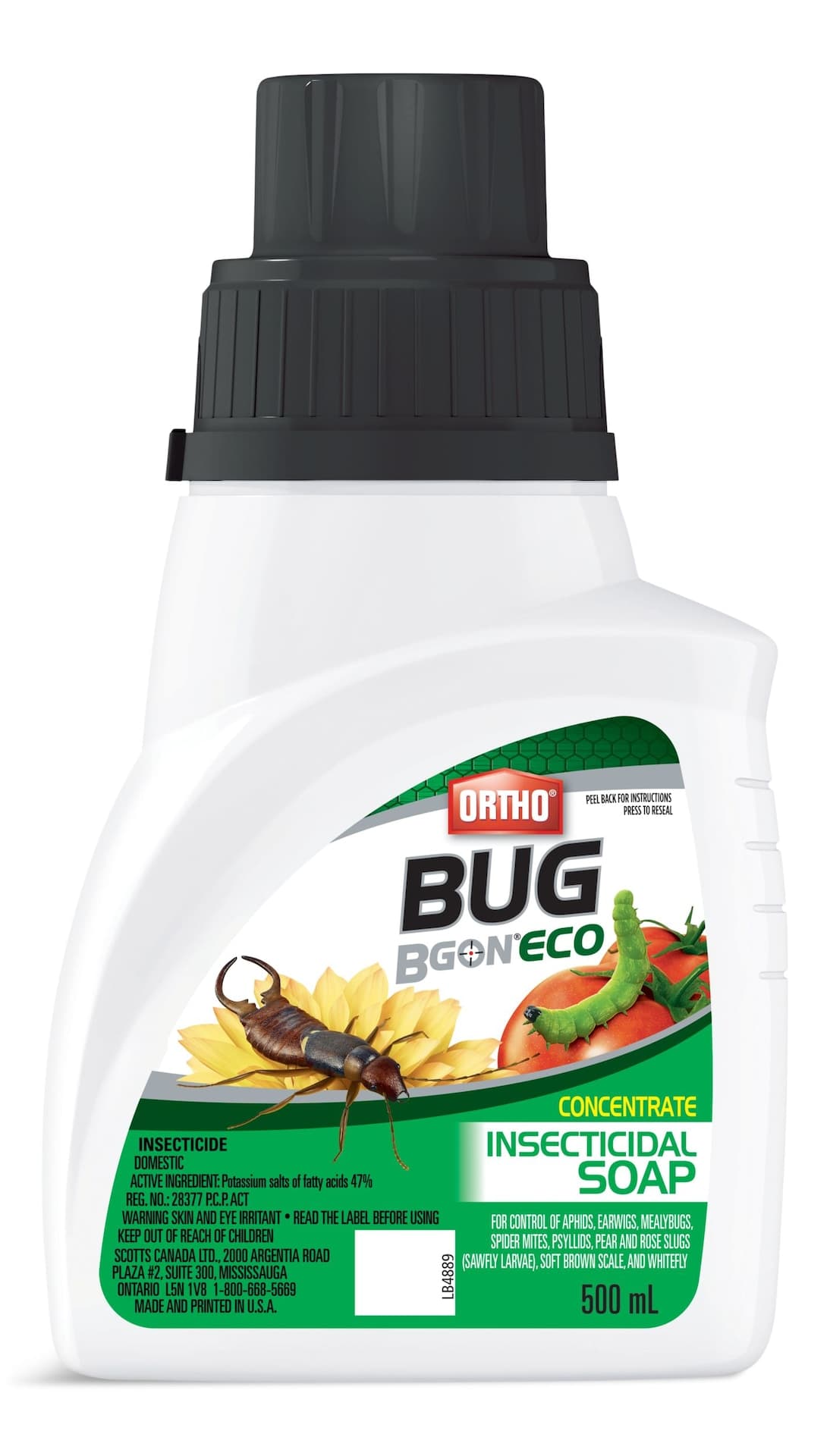 Ortho® Bug B Gon™ Eco Outdoor Insecticidal Soap Concentrate, 500-mL