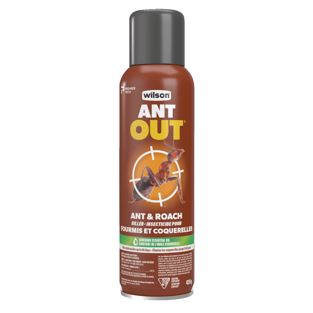 Wilson AntOUT Ant, Roach & Crawling Insect Killer, Insecticide Aerosol Spray, 425-g