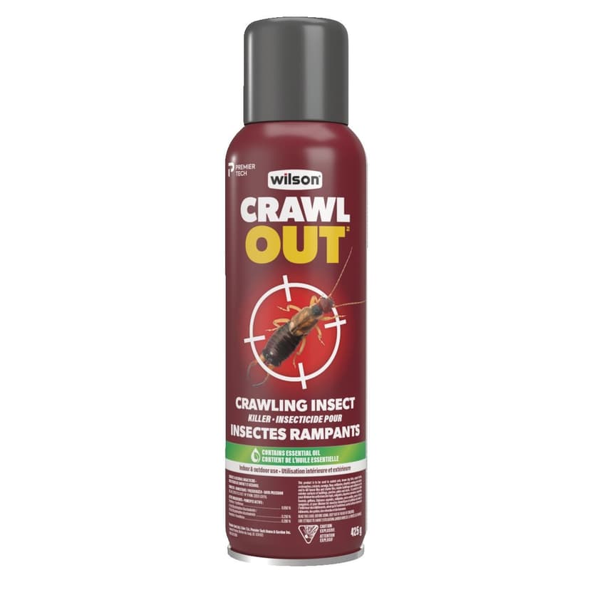 Wilson CrawlOut Indoor/Outdoor Crawling Insect Killer, Insecticide, 425-g