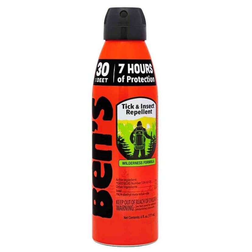 Ben's 30% DEET Aerosol Mosquito/Insect Repellent Wilderness Spray, 177-mL