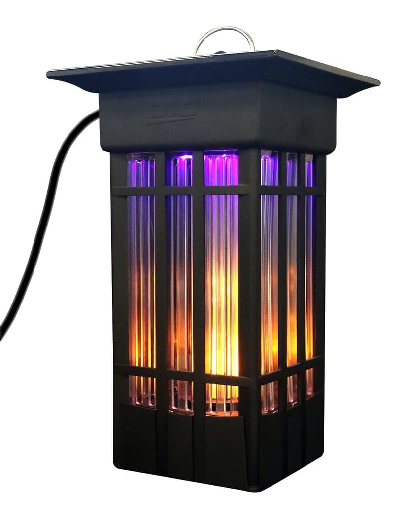 PIC LED Flickering Flame Bug Zapper Outdoor Lantern, 1 1/2 Acre