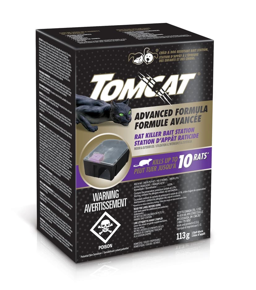 Tomcat Advanced Disposable Rat Killer, Ready-to-Use