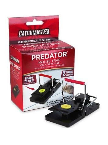 Catchmaster Predator Mouse Traps with Attractant, 2-pk