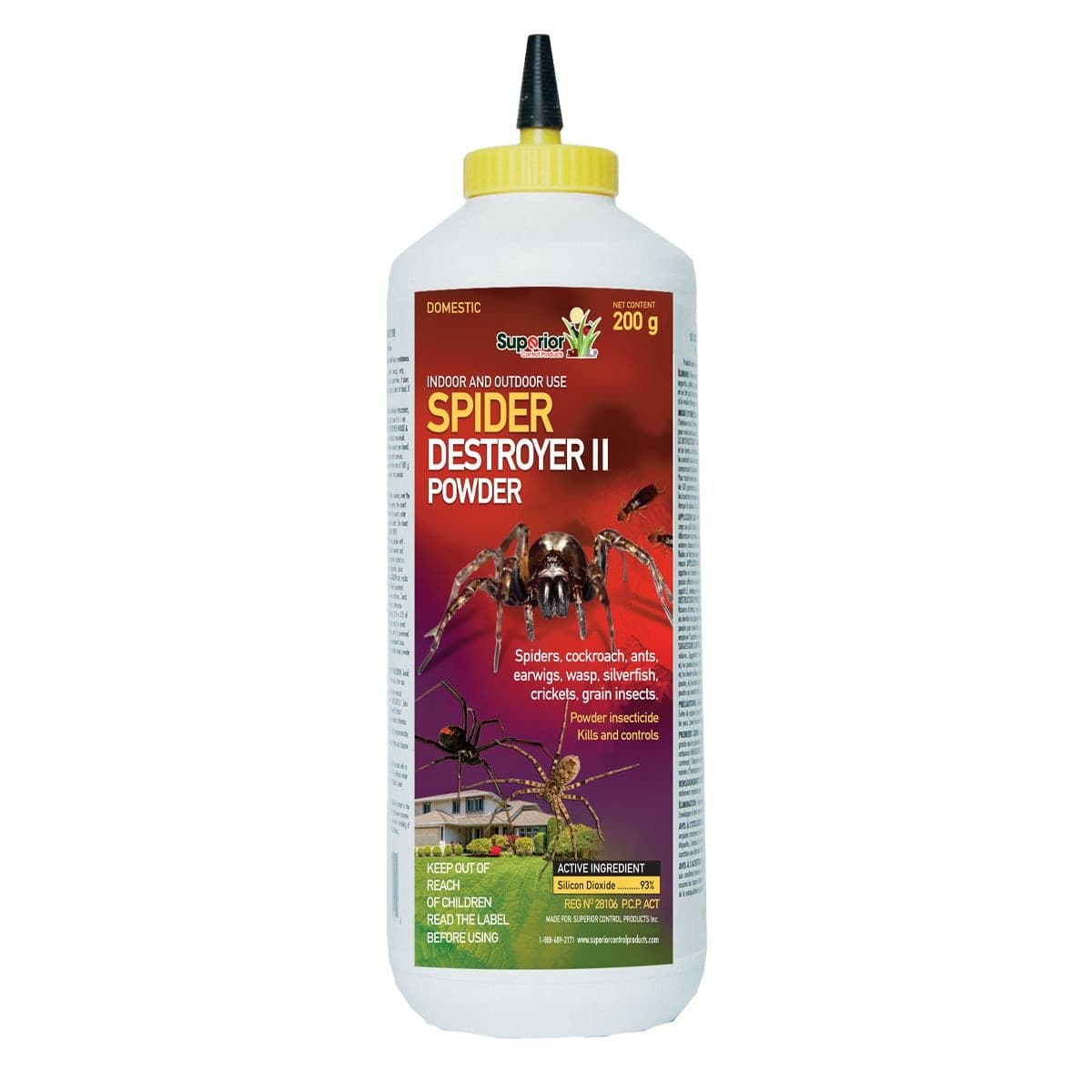 Superior Indoor/Outdoor Insect Destroyer Powder, 200-g