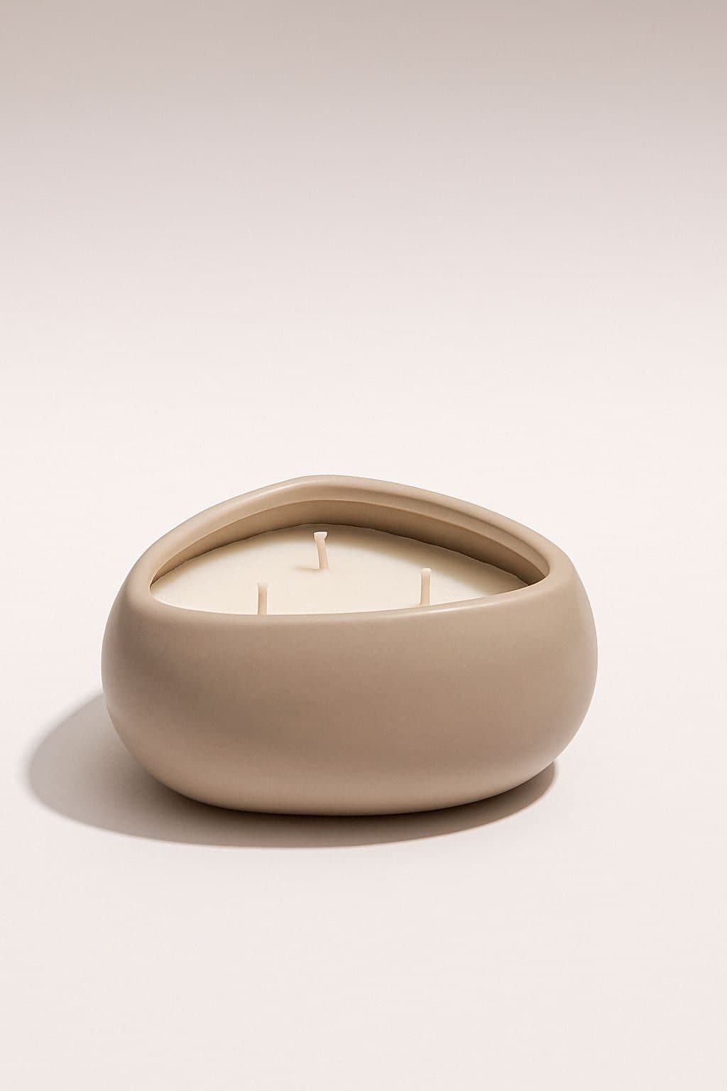 Citronella 3-Wick Outdoor Candle, Blush