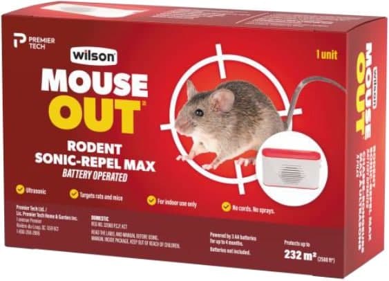 Wilson MouseOut Battery Operated Sonic Repeller