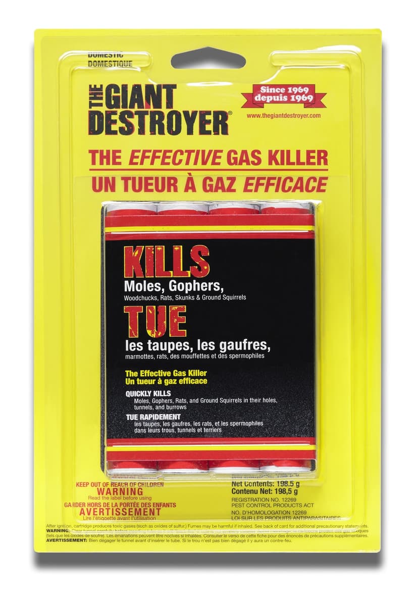 The Giant Destroyer Rodent Gasser, 4-pk