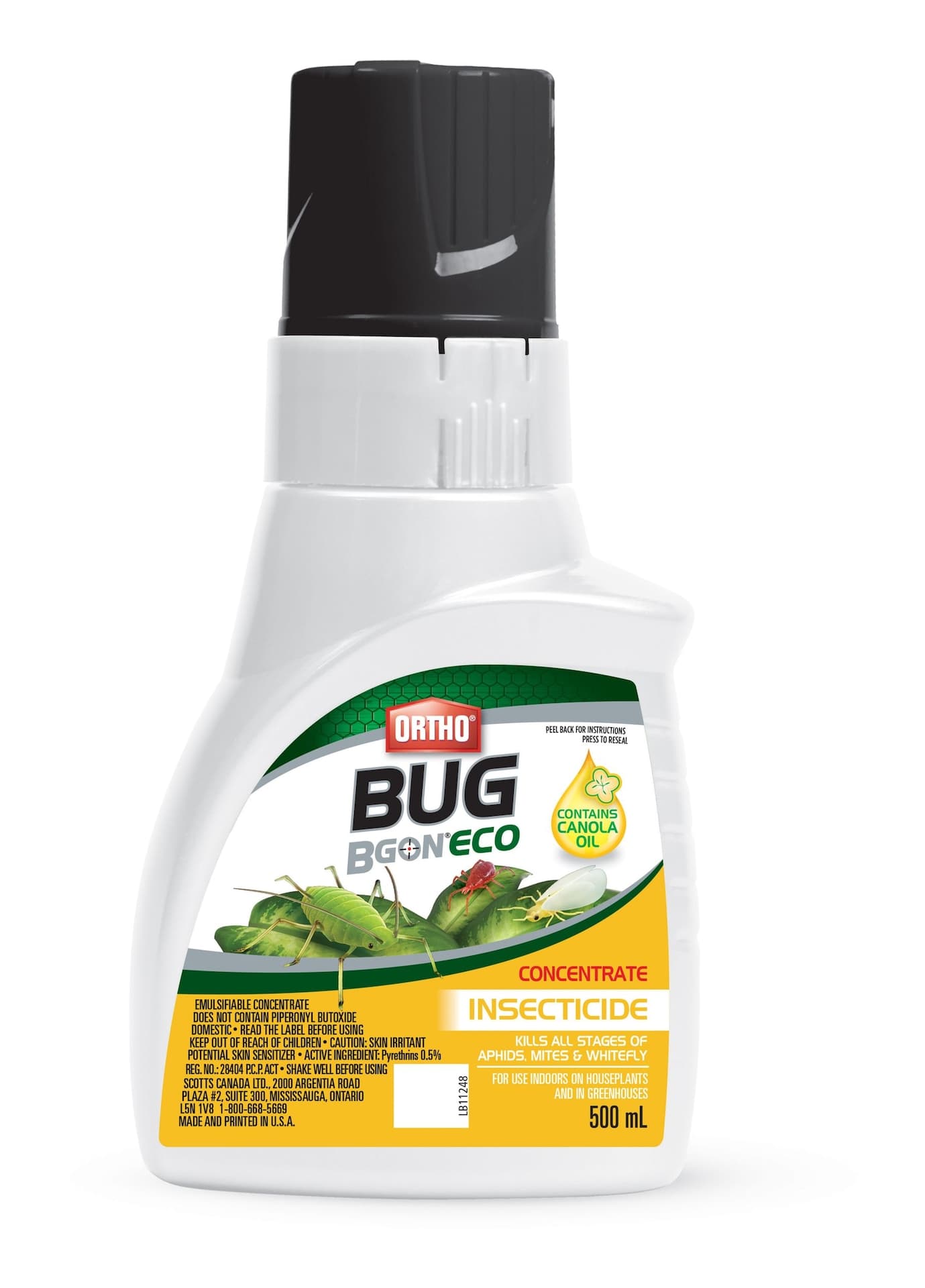 Ortho® Bug B Gon™ Eco Indoor/Outdoor Insecticide Concentrate, 500-mL