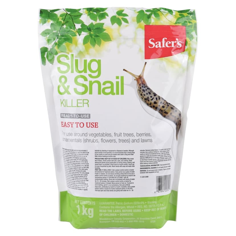 Safer's Ready-to-Use Slug & Snail Killer, 1-kg