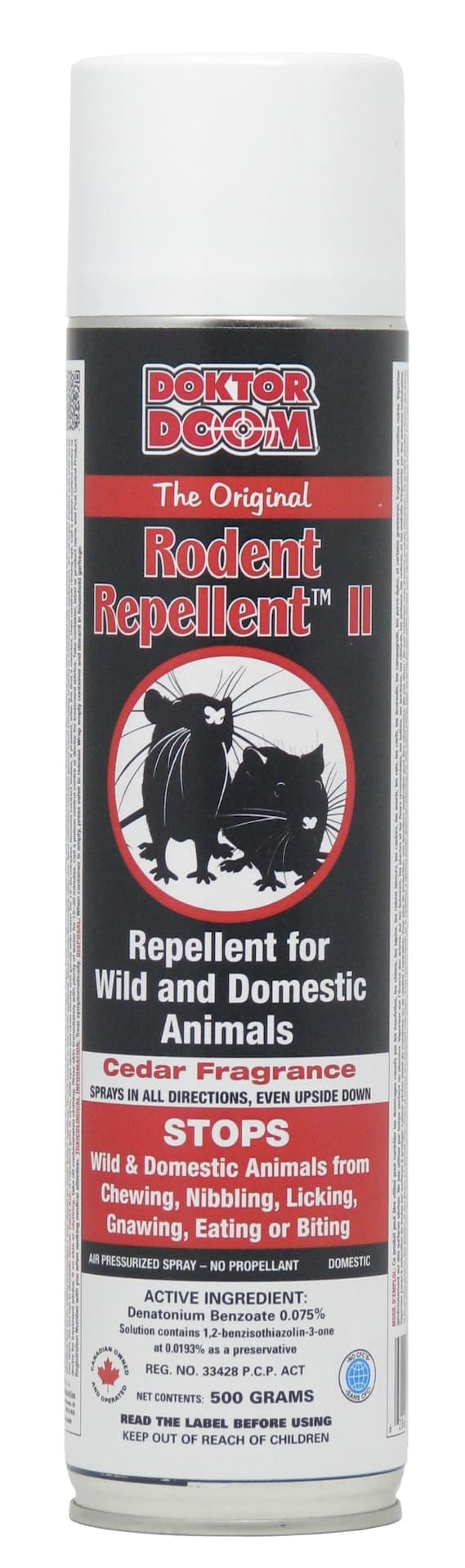 Doktor Doom Original Outdoor Rodent Repellent II 500-g