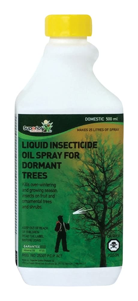 Superior Outdoor Liquid Insecticide, Oil Spray for Dormant Trees, 500-mL