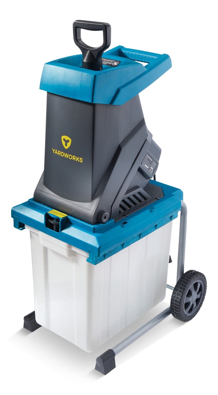 Yardworks YF8010 1.54-in 15A 120V Electric Corded Garden Shredder/Chipper