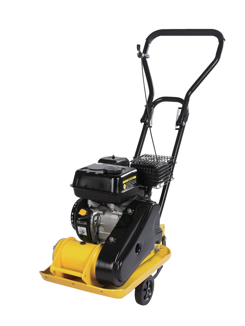 29142 Gas Powered Plate Compactor, 11000 N, 196cc Engine, Steel Construction
