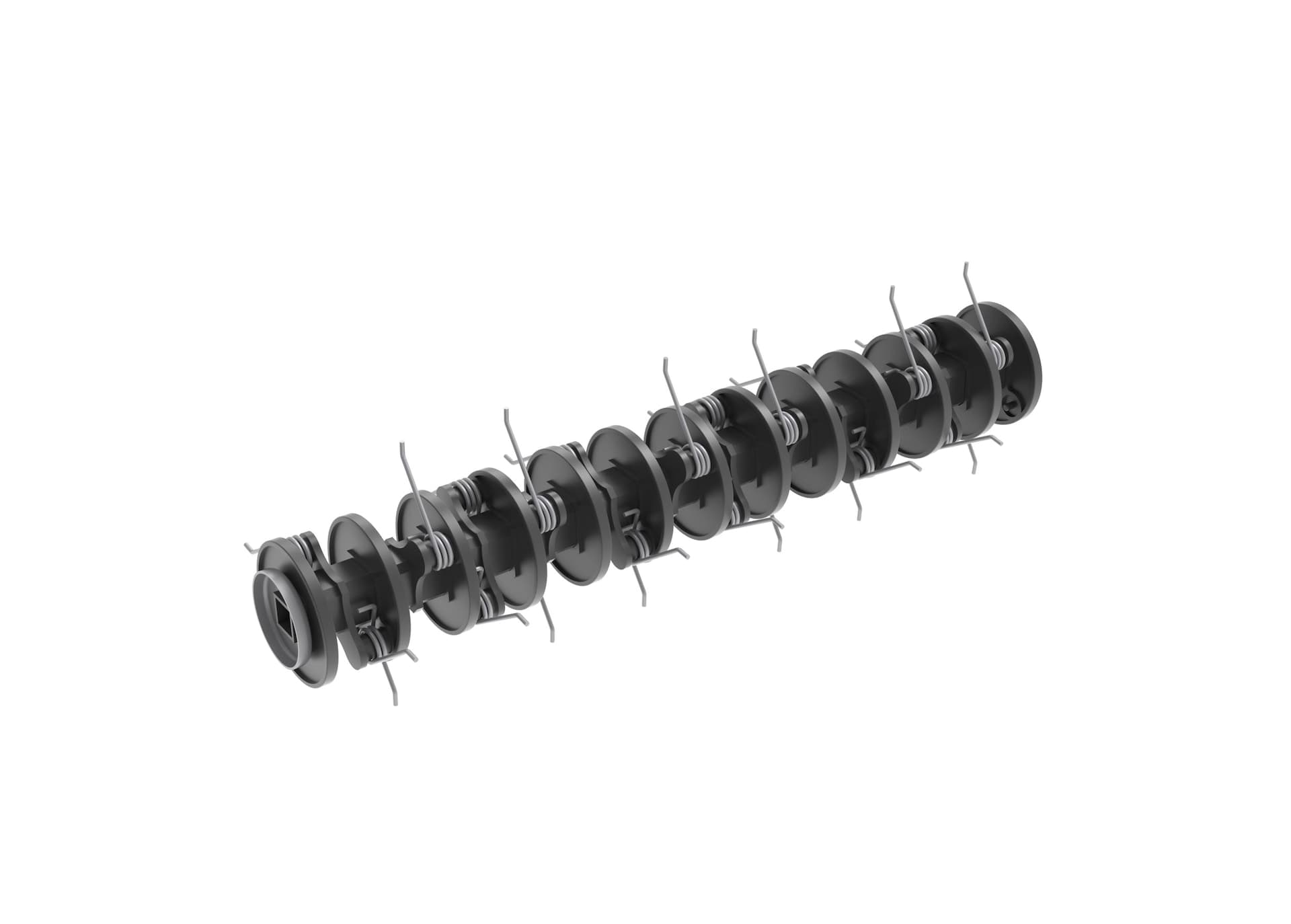 Yardworks 48V Steel Deth Replacement Tines Cylinder for Cordless Dethatcher, 14-in