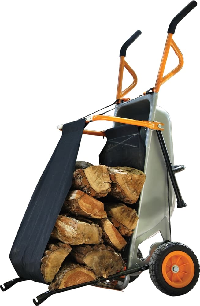 Worx Attachment for Worx Aerocart, features Heavy-Duty Steel Frame & Dual-Canvas Constuct